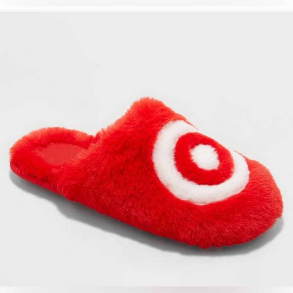 Target Bullseye scuff slippers